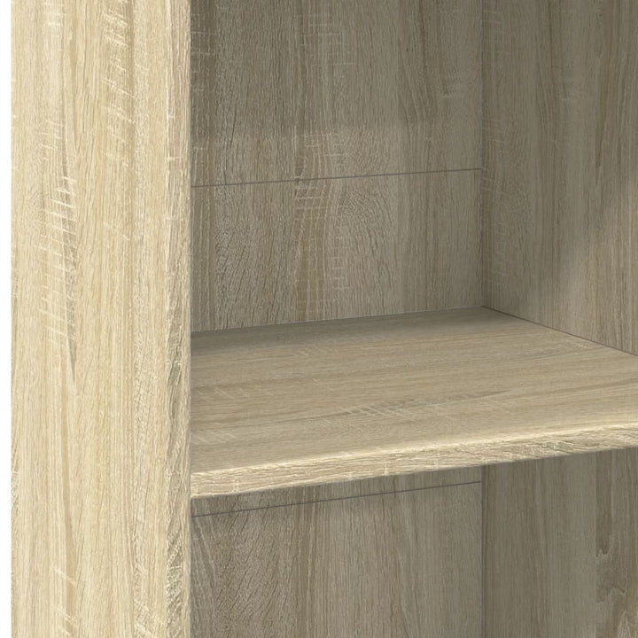 reol 45x41x124 cm konstrueret træ sonoma-eg