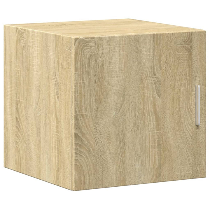 skab 40x42,5x225 cm smalt konstrueret træ sonoma-eg