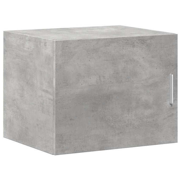 skab 50x42,5x225 cm smalt konstrueret træ betongrå