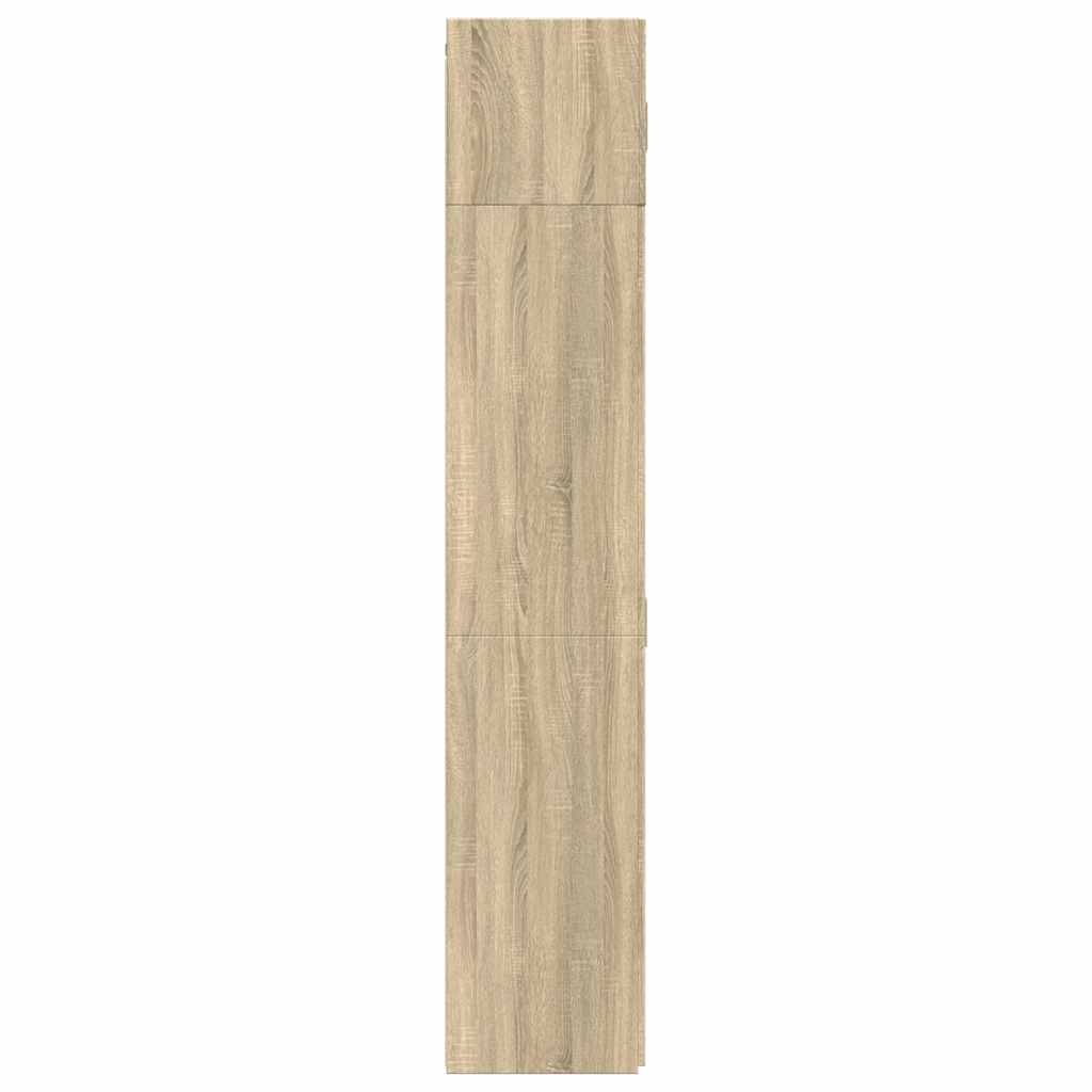 skab 70x42,5x225 cm konstrueret træ sonoma-eg