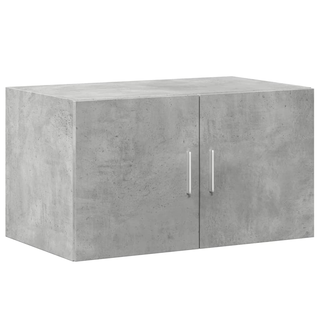 skab 70x42,5x225 cm smalt konstrueret træ betongrå