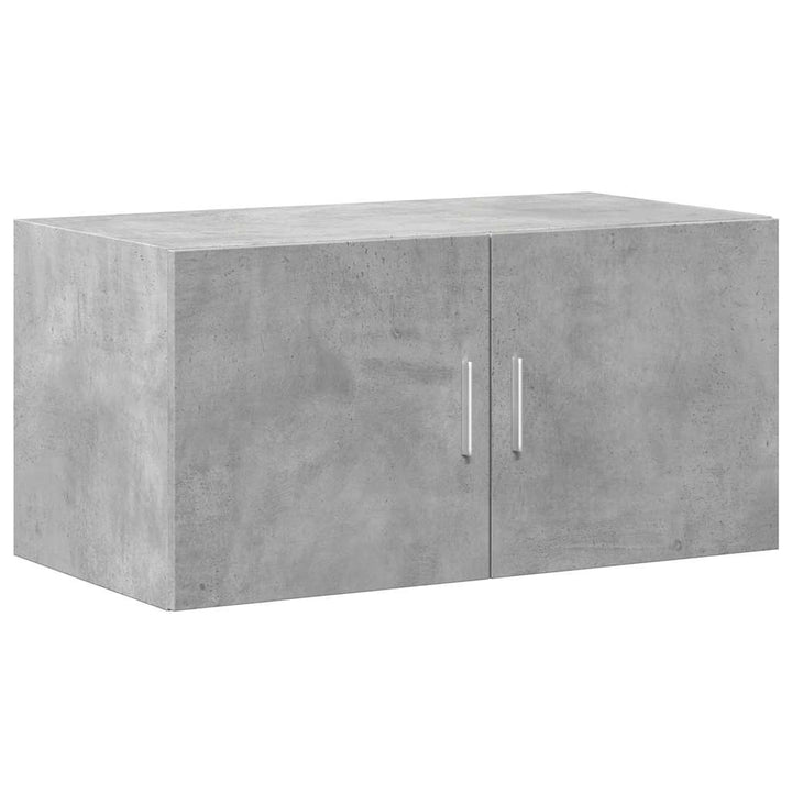 skab 80x42,5x225 cm konstrueret træ betongrå