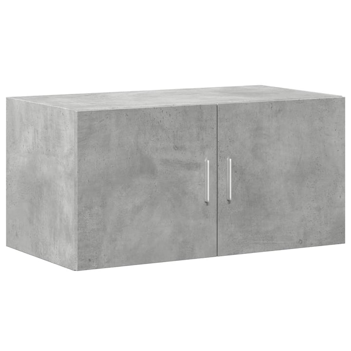 skab 80x42,5x225 cm konstrueret træ betongrå