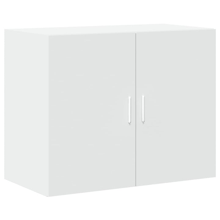 skab 80x42,5x249 cm konstrueret træ hvid