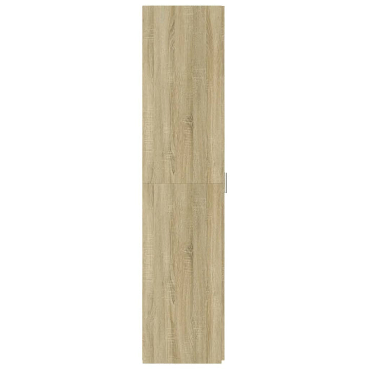 højskab 40x42,5x185 cm konstrueret træ sonoma-eg