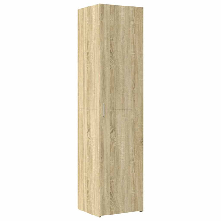 højskab 40x42,5x185 cm konstrueret træ sonoma-eg