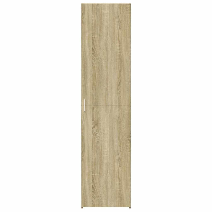 højskab 40x42,5x185 cm konstrueret træ sonoma-eg