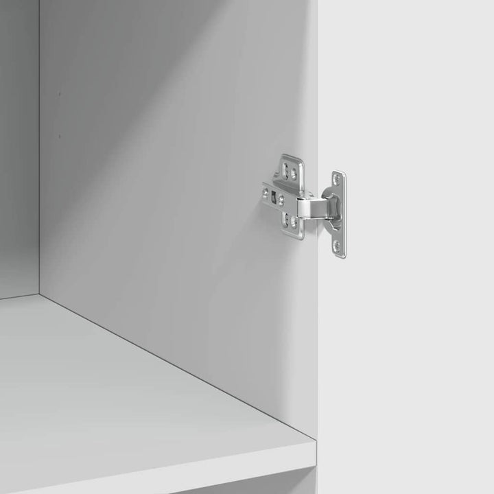 skab 70x42,5x185 cm konstrueret træ hvid