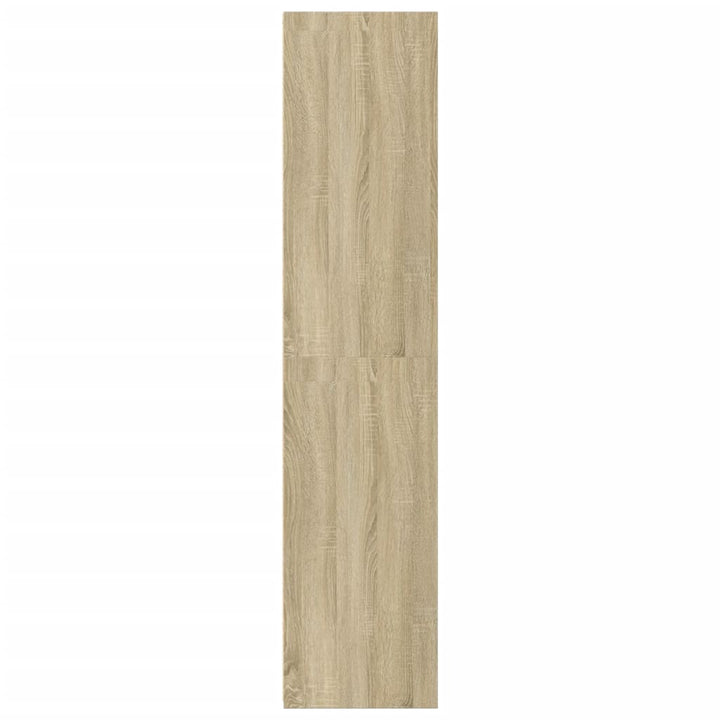 reol 45x41x185 cm konstrueret træ sonoma-eg