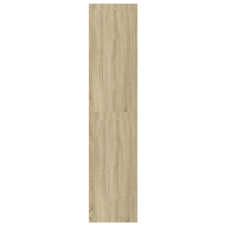 højskab 50x41x185 cm konstrueret træ sonoma-eg