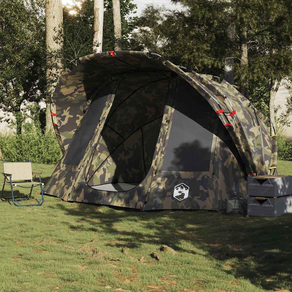 5-personers fisketelt vandtæt camouflage