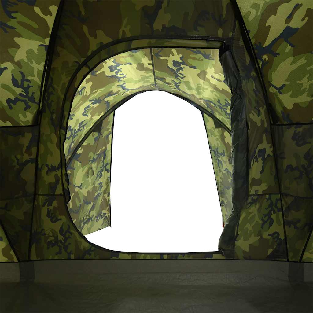 6-personers kuppeltelt vandtæt camouflage