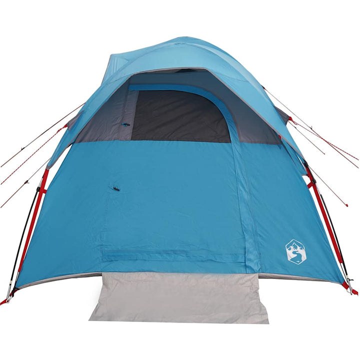 5-personers campingtelt vandtæt blå