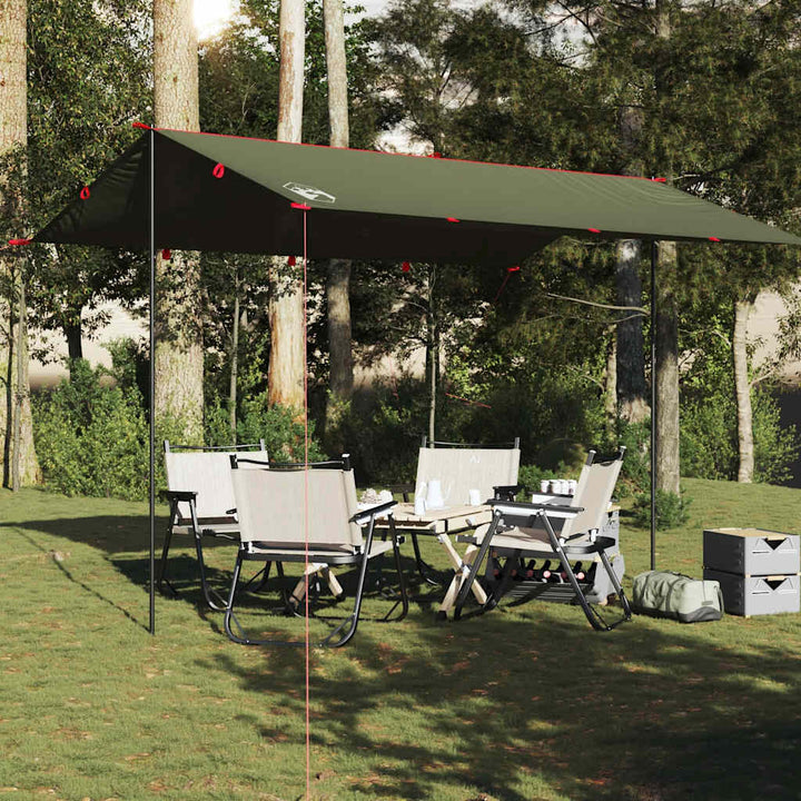 tarp 406x306 cm vandtæt olivengrøn