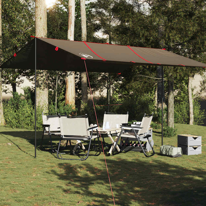 tarp 451x420 cm vandtæt brun