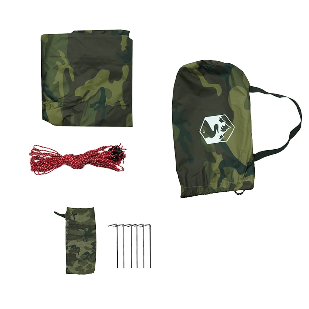 tarp 438x376x212 cm vandtæt camouflage