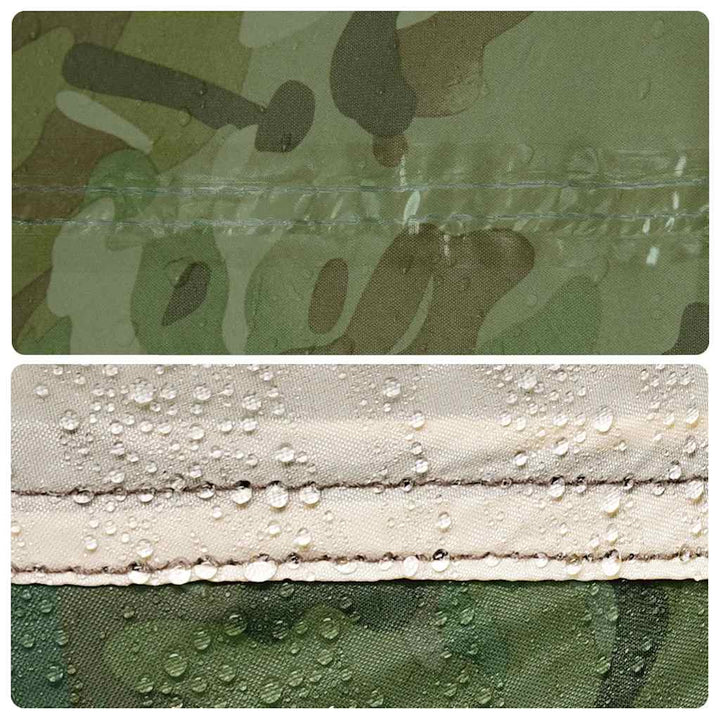 tarp 462x306x211 cm vandtæt camouflage