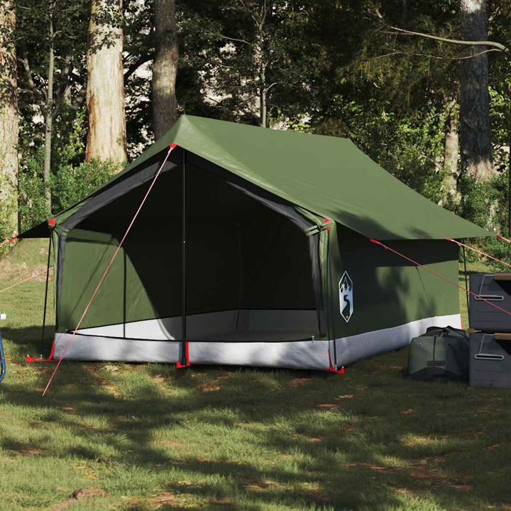 2-personers campingtelt vandtæt olivengrøn