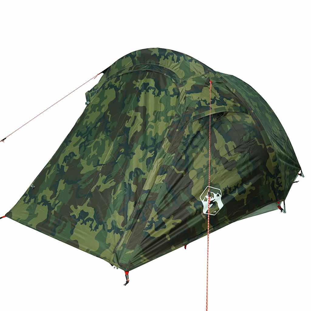 3-personers campingtelt vandtæt camouflage