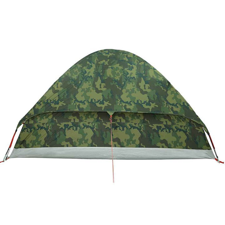 2-personers campingtelt vandtæt kuppel camouflage