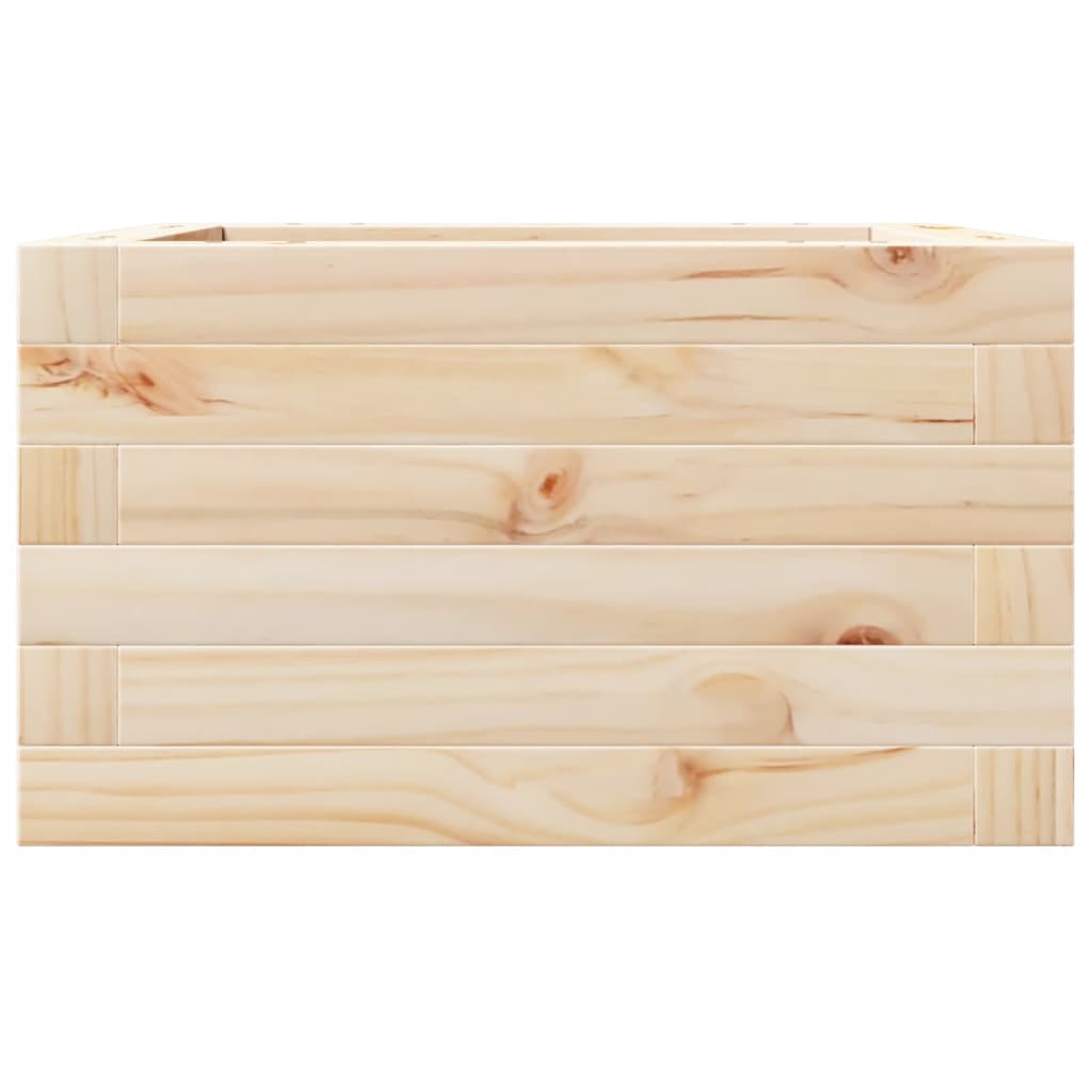 plantekasse 40x40x23 cm massivt fyrretræ