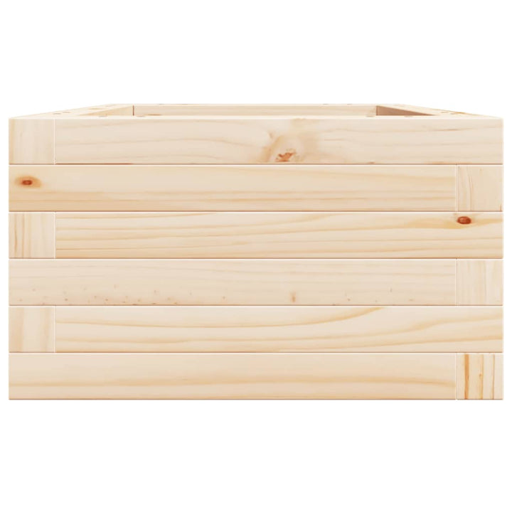 plantekasse 40x40x23 cm massivt fyrretræ
