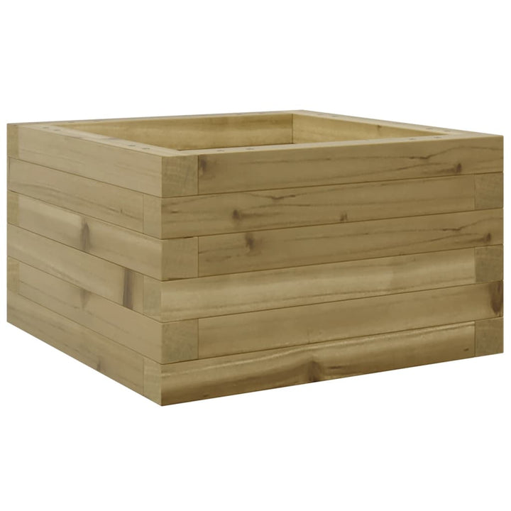 plantekasse 40x40x23 cm imprægneret fyrretræ