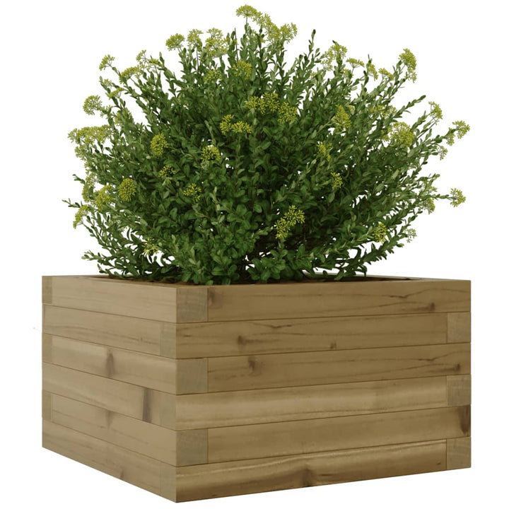 plantekasse 40x40x23 cm imprægneret fyrretræ