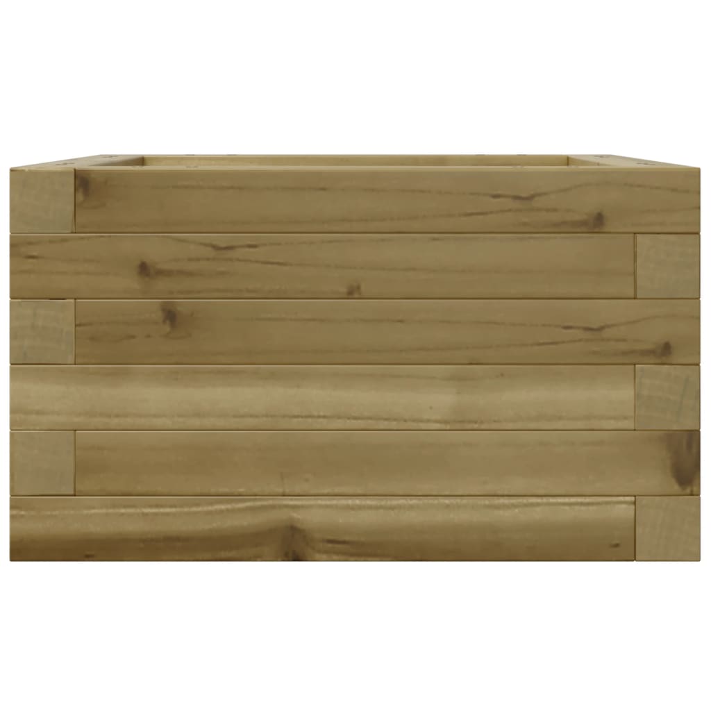 plantekasse 40x40x23 cm imprægneret fyrretræ