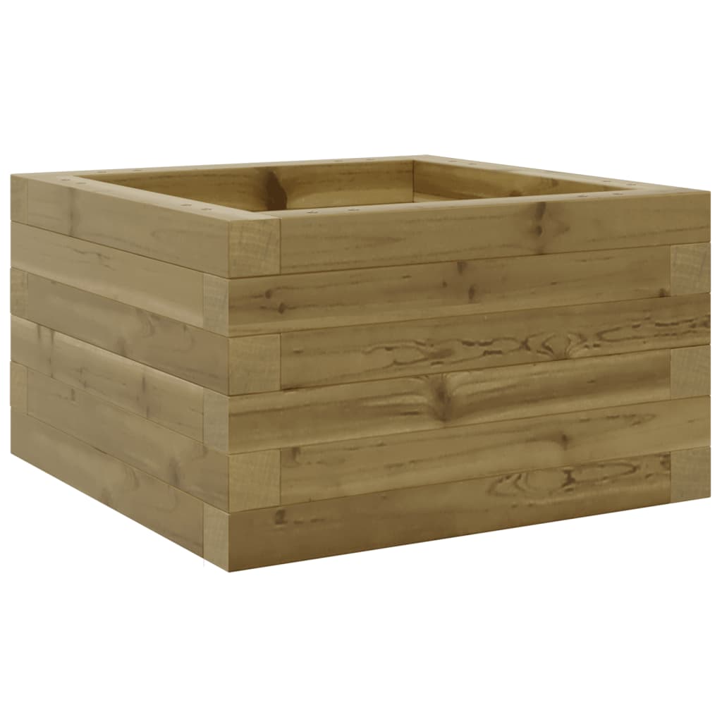plantekasse 40x40x23 cm imprægneret fyrretræ