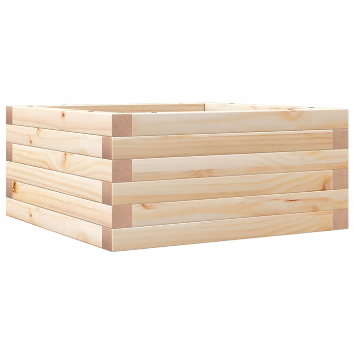 plantekasse 50x50x23 cm massivt fyrretræ