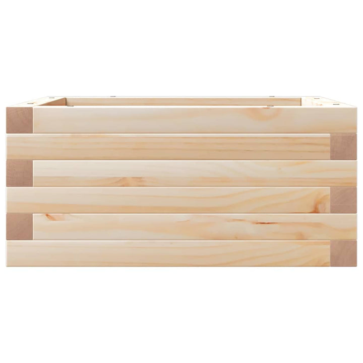 plantekasse 50x50x23 cm massivt fyrretræ