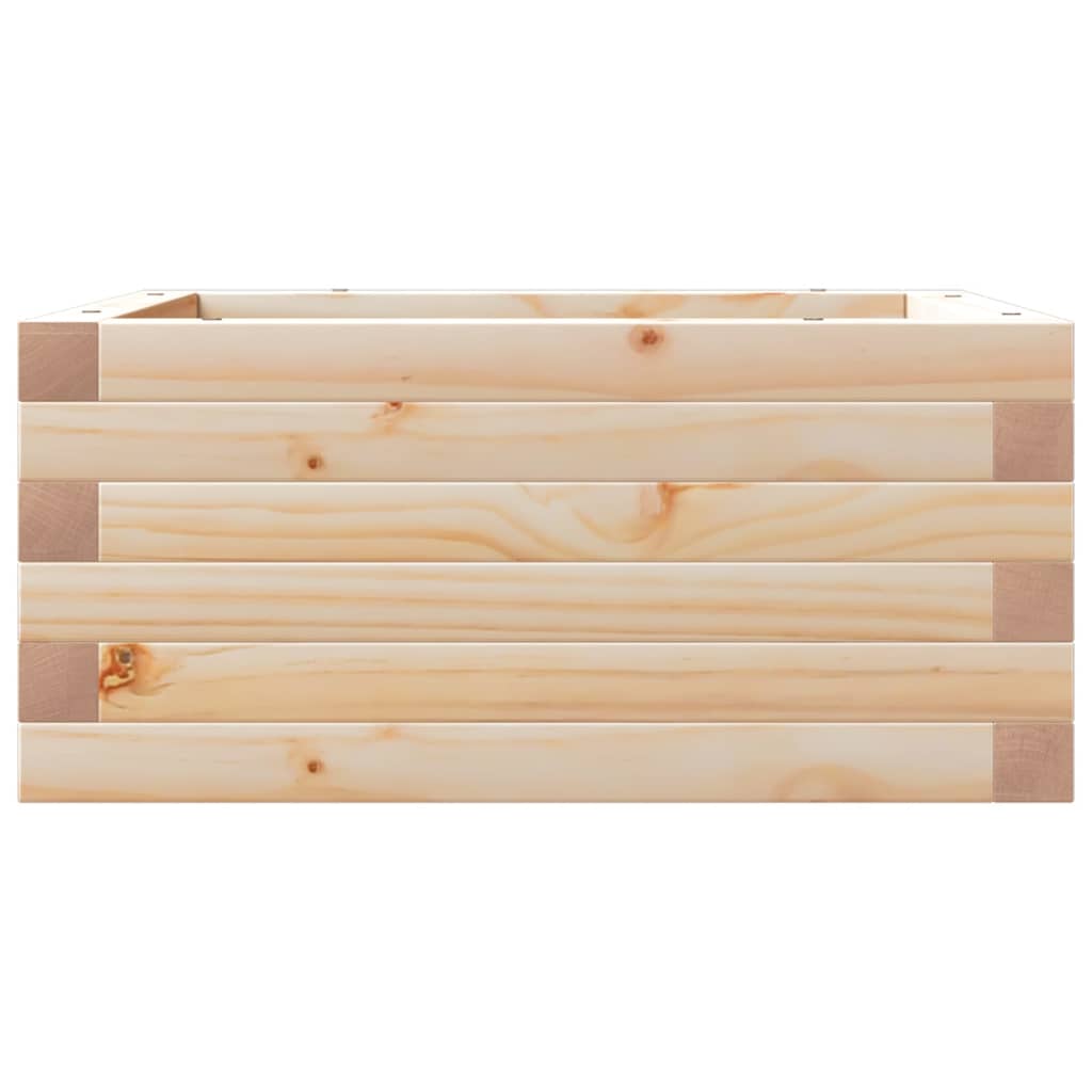 plantekasse 50x50x23 cm massivt fyrretræ