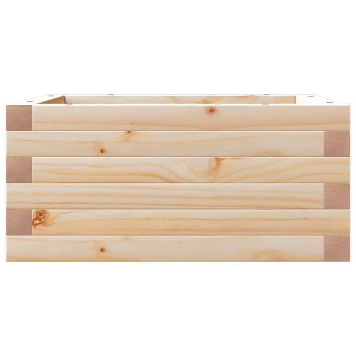 plantekasse 50x50x23 cm massivt fyrretræ