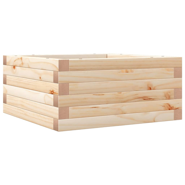 plantekasse 50x50x23 cm massivt fyrretræ