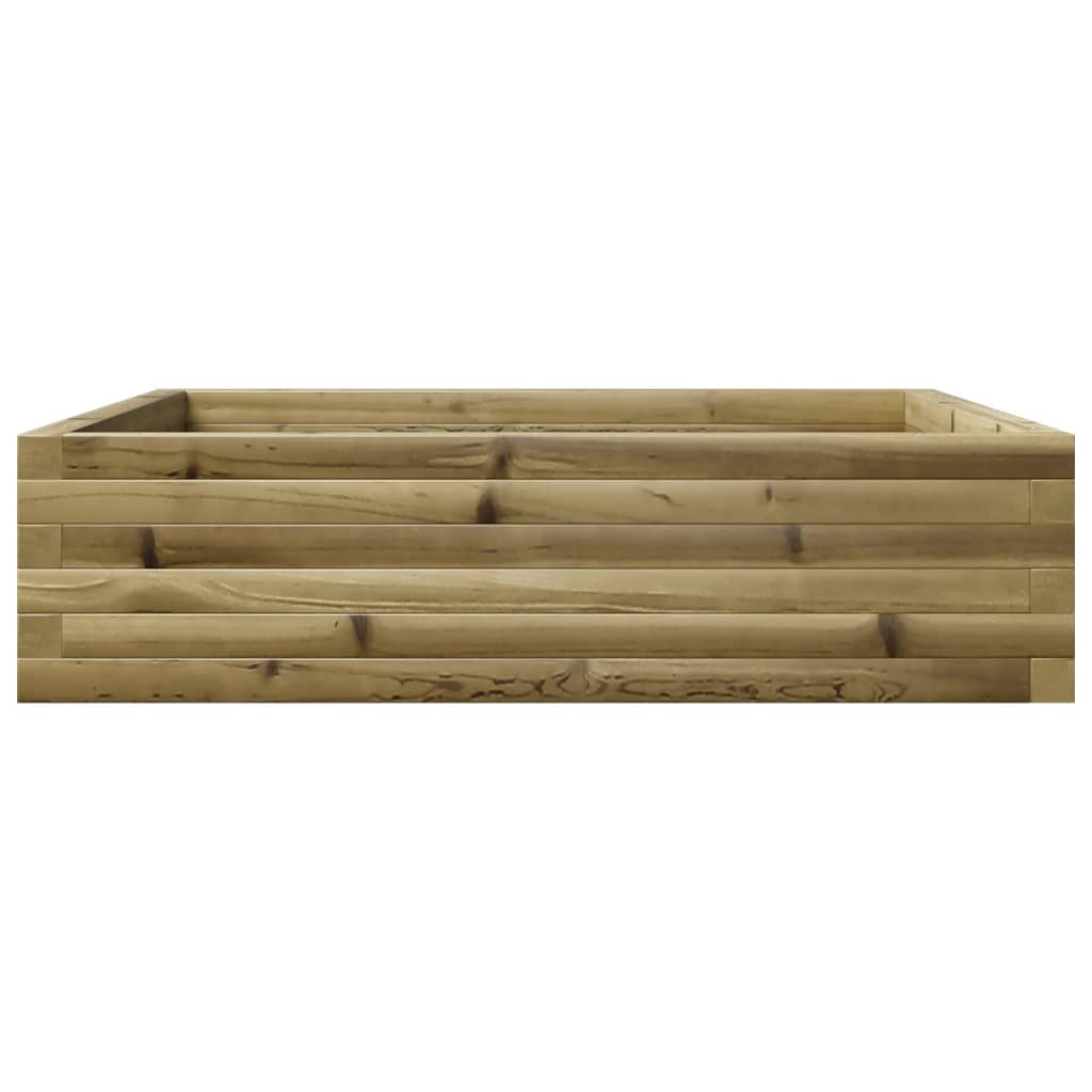 plantekasse 90x90x23 cm imprægneret fyrretræ