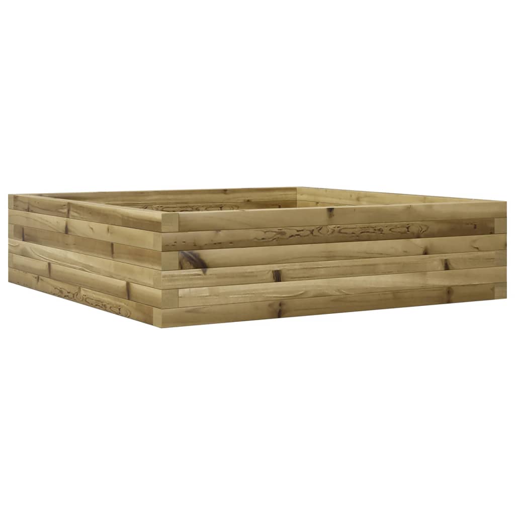 plantekasse 90x90x23 cm imprægneret fyrretræ