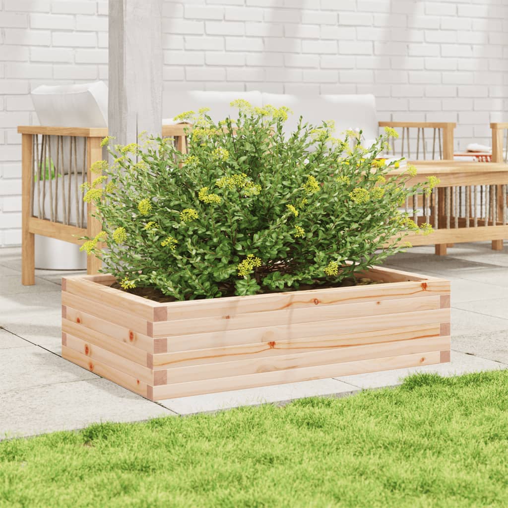 plantekasse 90x60x23 cm massivt fyrretræ