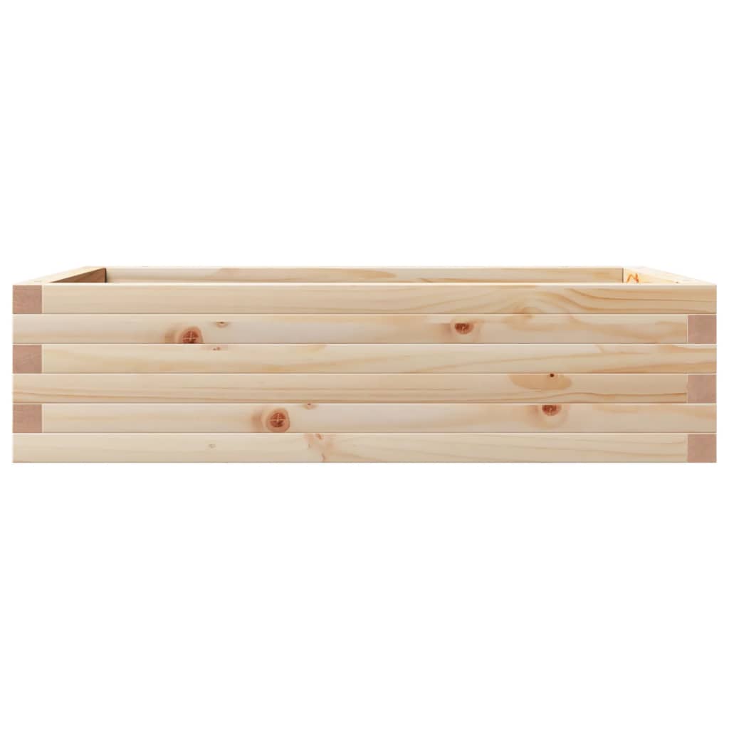 plantekasse 90x60x23 cm massivt fyrretræ