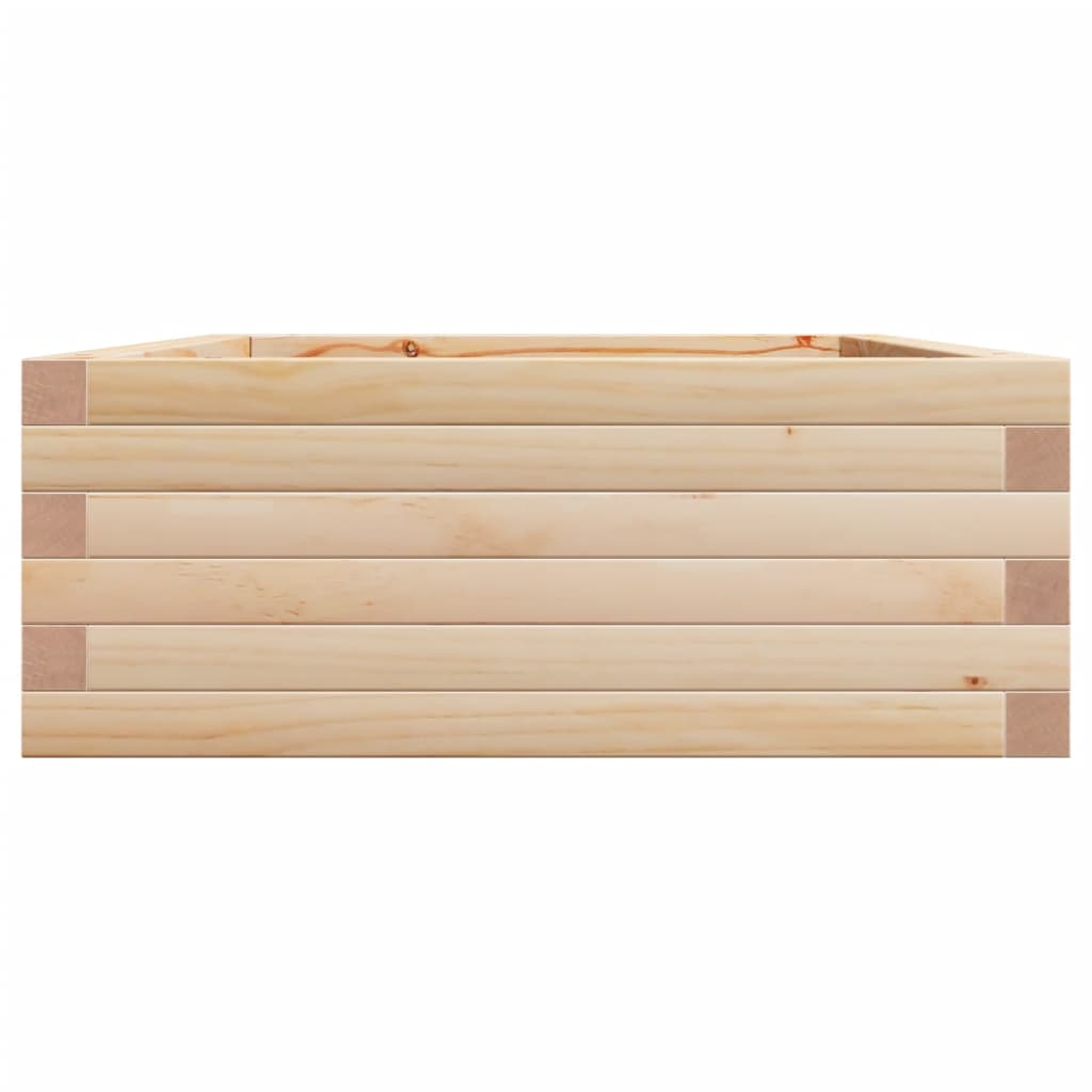 plantekasse 90x60x23 cm massivt fyrretræ