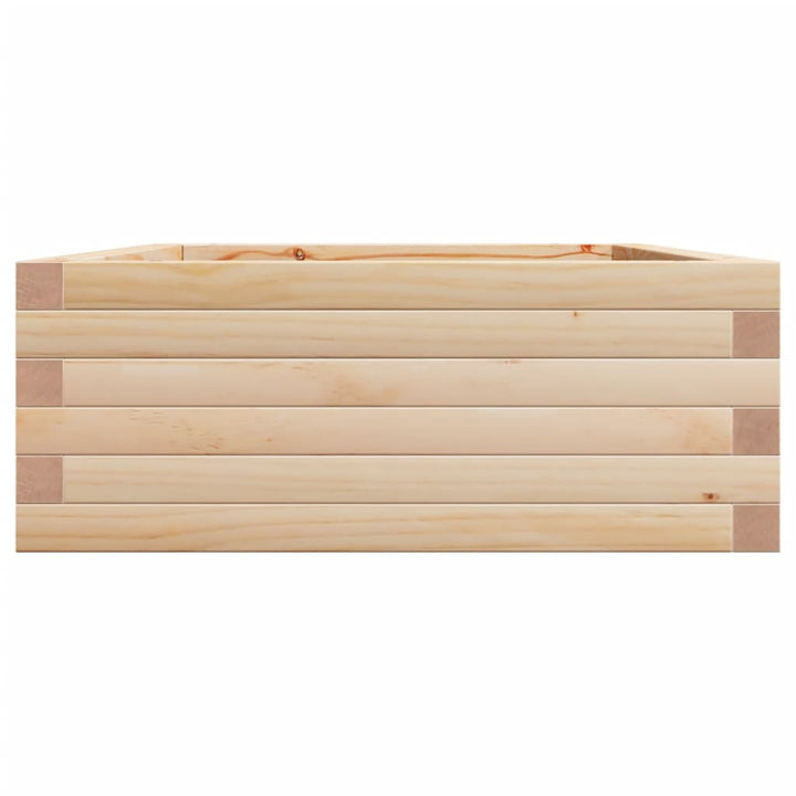 plantekasse 90x60x23 cm massivt fyrretræ