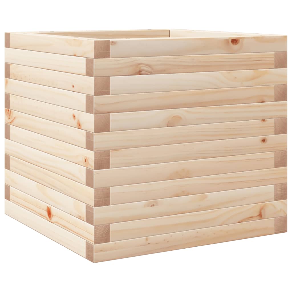 plantekasse 50x50x45,5 cm massivt fyrretræ