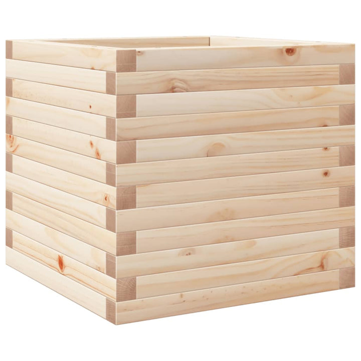 plantekasse 50x50x45,5 cm massivt fyrretræ