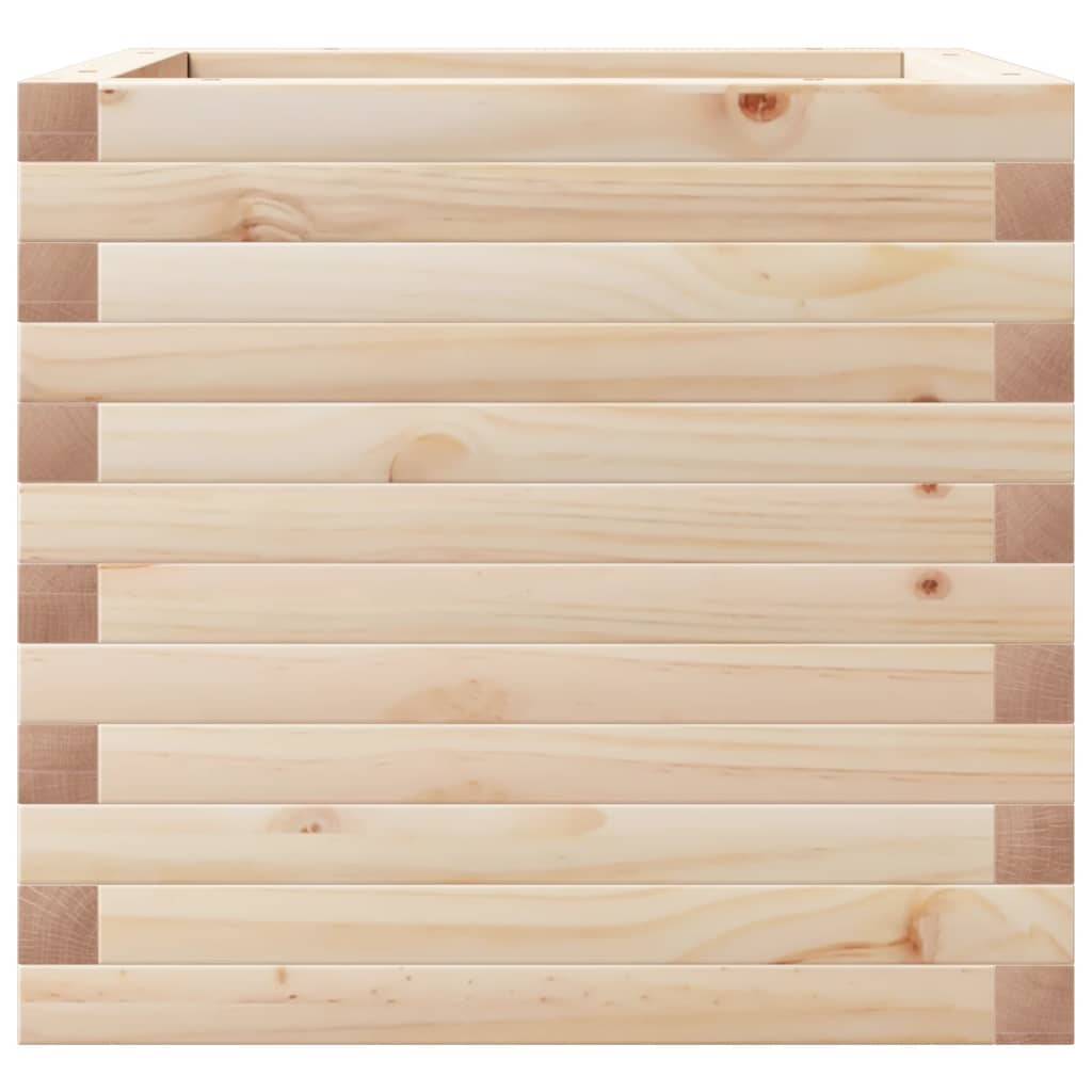 plantekasse 50x50x45,5 cm massivt fyrretræ