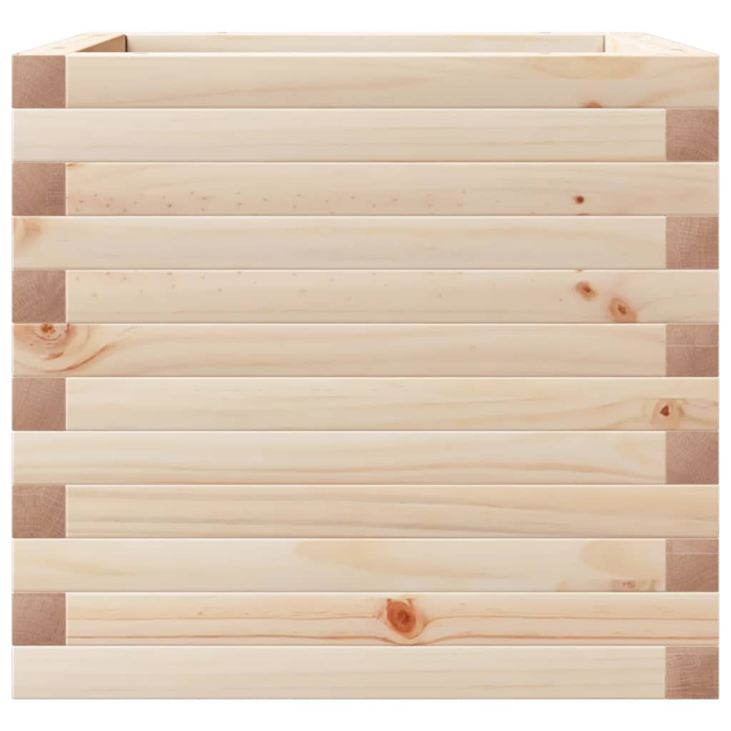 plantekasse 50x50x45,5 cm massivt fyrretræ