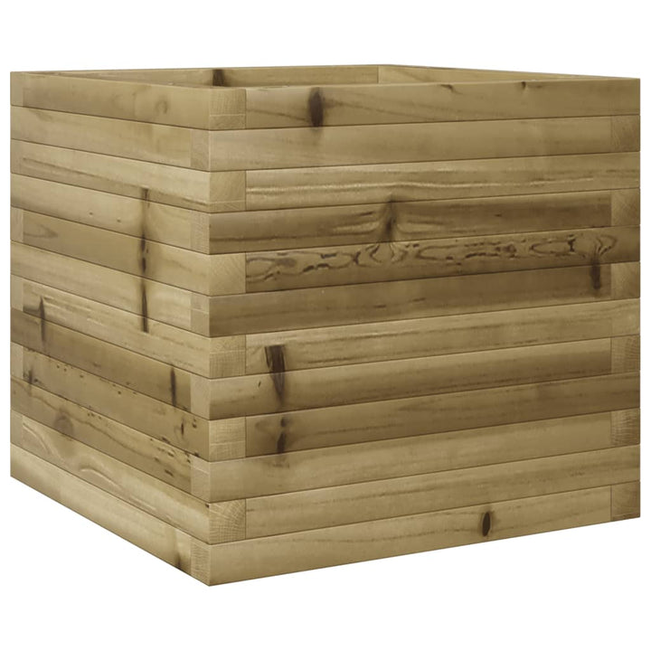 plantekasse 50x50x45,5 cm imprægneret fyrretræ