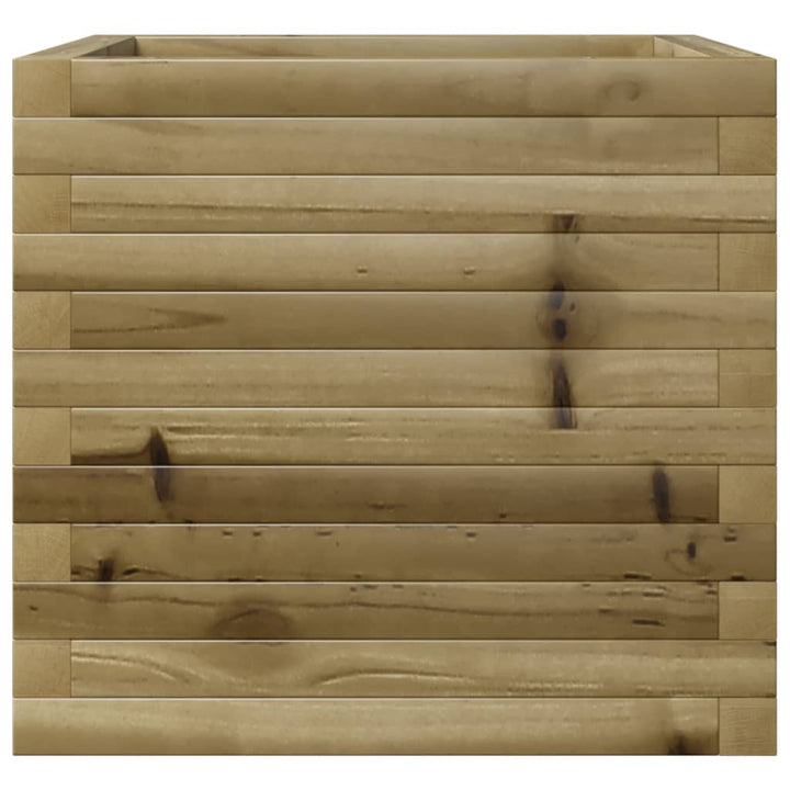 plantekasse 50x50x45,5 cm imprægneret fyrretræ