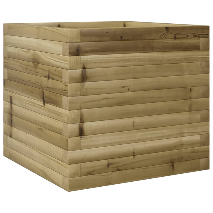 plantekasse 50x50x45,5 cm imprægneret fyrretræ