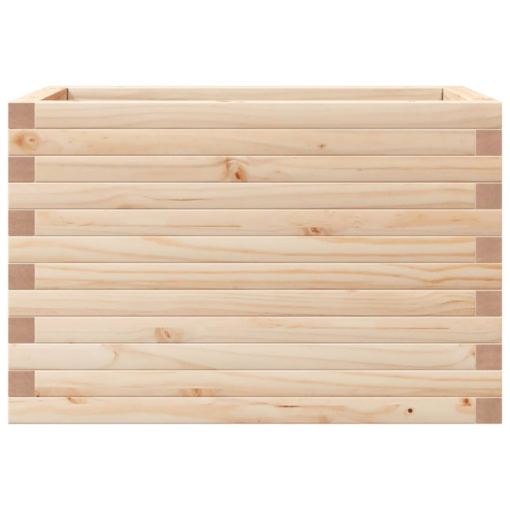 plantekasse 70x40x45,5 cm massivt fyrretræ