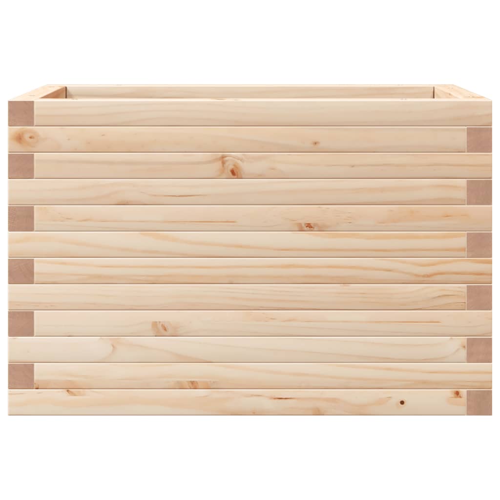 plantekasse 70x40x45,5 cm massivt fyrretræ